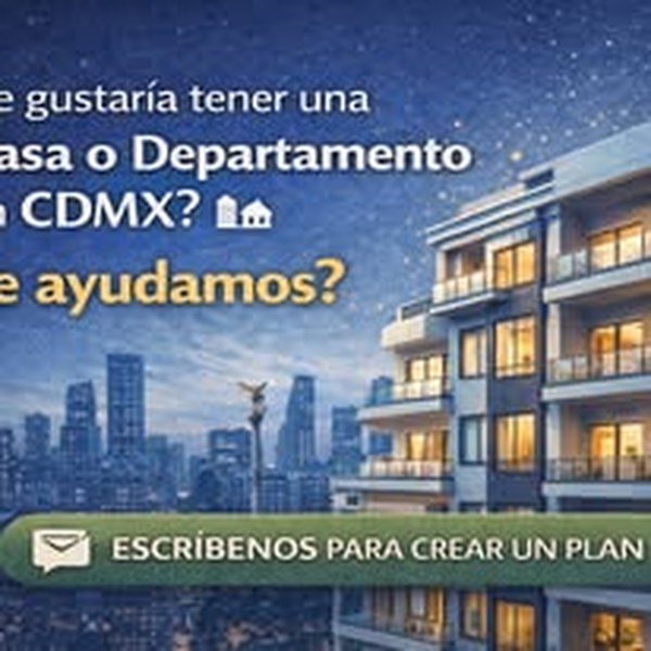 Plan inmobiliario en CDMX